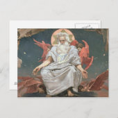 Savaoph, God Vader, 1885-96 Briefkaart (Voorkant / Achterkant)