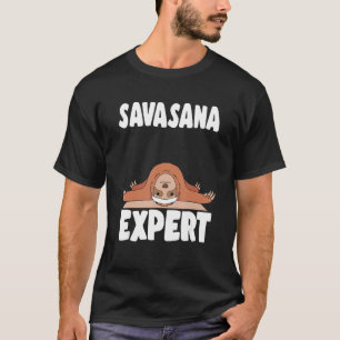 Savasana Expert Sloth Yoga T-shirt