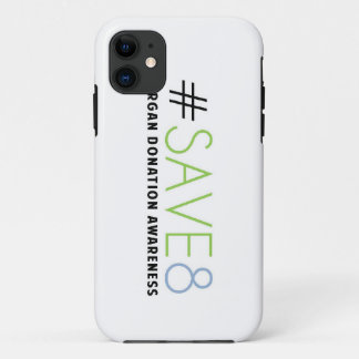 SAVE 8 Orgaandonatie Bewustmakingsgeval iPhone 11 Hoesje