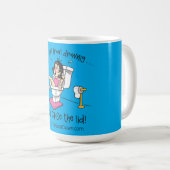 Save A Girl From Drowning Mug (Devant droit)