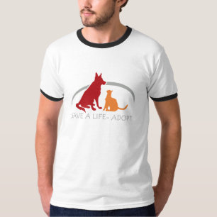 Save a Life-Adopteer T-shirt