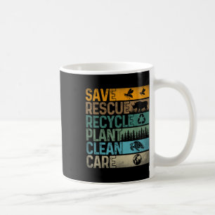 Save Bees Rescue Dieren Recyclen kunststoffen Plez Koffiemok
