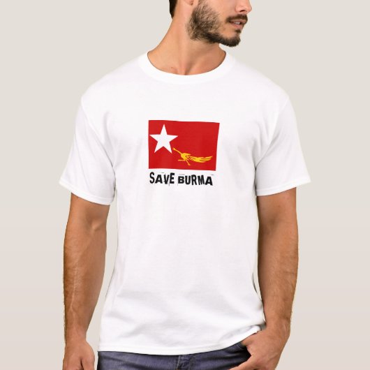 SAVE BURMA T-SHIRT (Voorkant)
