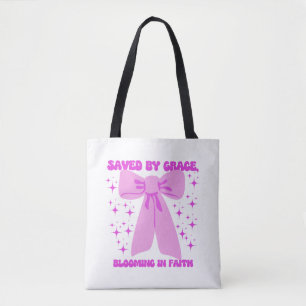 Save by Grace is gebaseerd op geloof Draagtas