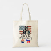 Save Democracy Sac fourre-tout (Dos)