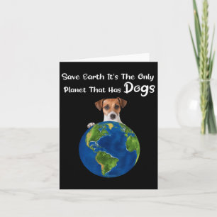 Save Earth is de enige planeet waar honden op aard Kaart
