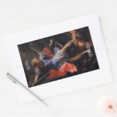 "SAVE EUROPE" Aartsengel Michael Rechthoekige Sticker (Envelop)