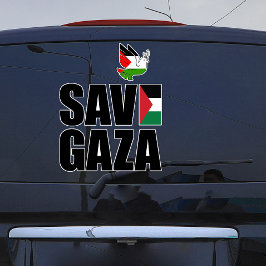 SAVE GAZA Auto Sticker