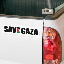 SAVE GAZA bumper Sticker