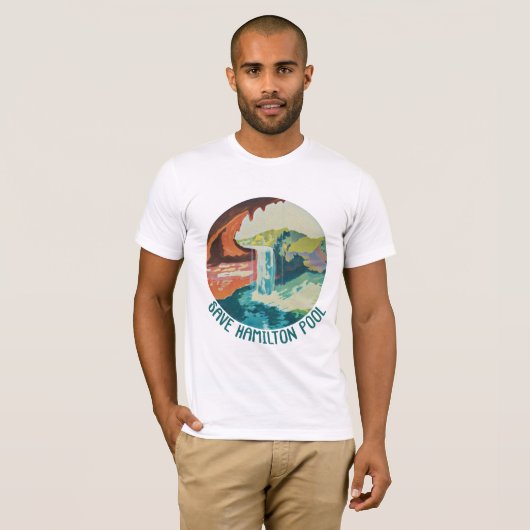 Save Hamilton Pool - T-shirt Bella Canvas (Devant entier)