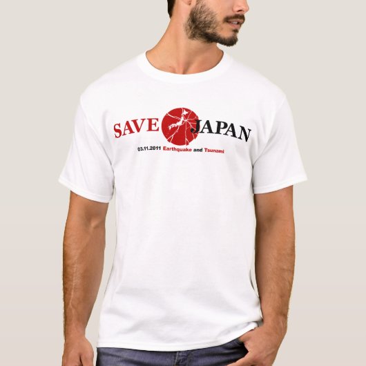 SAVE JAPAN T-SHIRT (Voorkant)