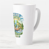 Save Our Earth Eco Friendly Design mug (Angle droit)