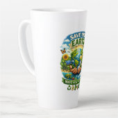 Save Our Earth Eco Friendly Design mug (Angle gauche)