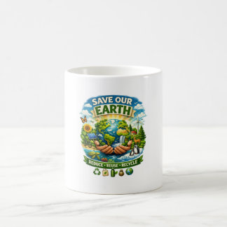 Save Our Earth Eco Friendly Design mug