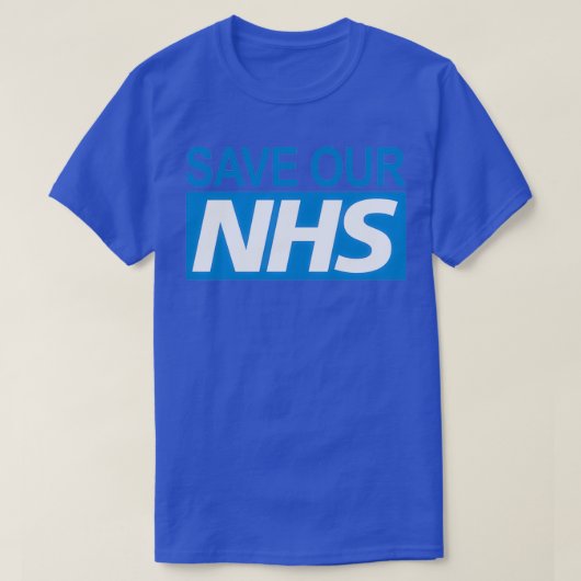 Save our NHS T-shirt (Design voorkant)