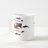 Save Our Oceans - Mug Koffiemok (Voorkant links)