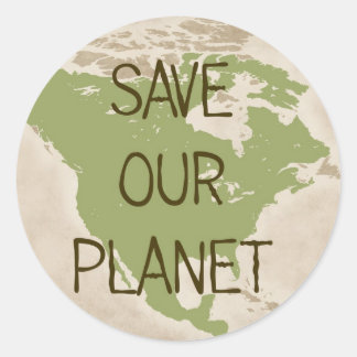 Save Our Planet — stickers USA