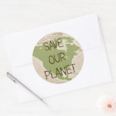 Save Our Planet — stickers USA (Enveloppe)