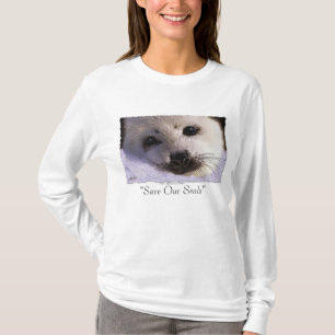 "SAVE OUR SEALS" Harp Seal Protection Shirt