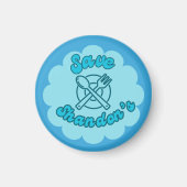 SAVE SHANDON'S - Rob's Diner - De Oversteek Magneet (Voorkant)