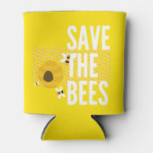 SAve The Bees HONEYCOMB Honey POT Blikjeskoeler (Voorkant)