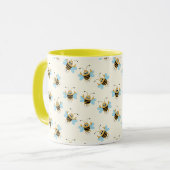 Save the Bees Inspirational Bee Honey Lover Gift  Mok (Voorkant links)