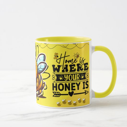 Save the Bees Inspirational Bee Honey Lover Gift  Mok (Rechts)