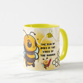 Save the Bees Inspirational Bee Honey Lover Gift  Mok (Voorkant rechts)