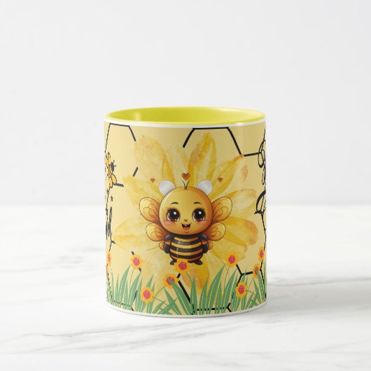 Save the Bees Inspirational Bee Honey Lover Gift  Mok (Midden)