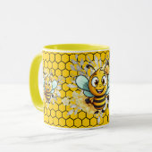 Save the Bees Inspirational Bee Honey Lover Gift Mok (Voorkant links)