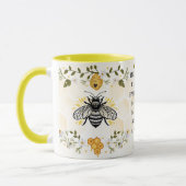 Save the Bees Inspirational Bee Honey Lover Gift  Mok (Links)