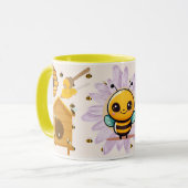 Save the Bees Inspirational Bee Honey Lover Gift  Mok (Voorkant links)