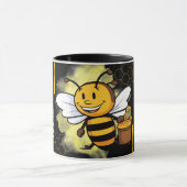 Save the Bees Inspirational Bee Honey Lover Gift  Mok (Midden)