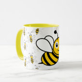 Save the Bees Inspirational Bee Honey Lover Gift  Mok (Voorkant links)