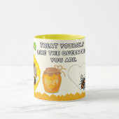 Save the Bees Inspirational Bee Honey Lover Gift  Mok (Midden)