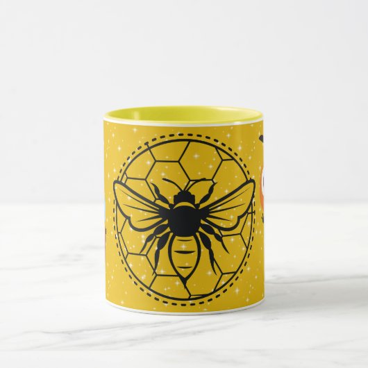 Save the Bees Inspirational Bee Honey Lover Gift  Mok (Midden)