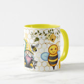 Save the Bees Inspirational Bee Honey Lover Gift  Mok (Voorkant rechts)