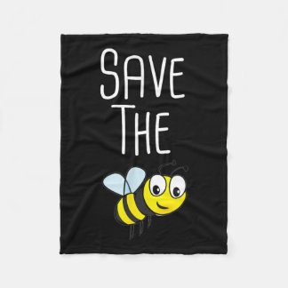 Save the Bees - Milieubescherming Beeke Fleece Deken