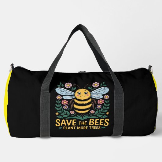 Save The Bees Plant Trees Plunjezak (Voorkant)