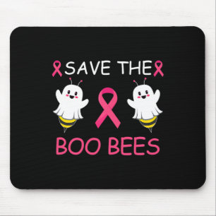 Save The Boo Bees Halloween Leuke Borstkanker Awar Muismat