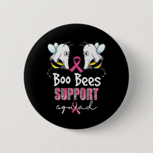 Save the Boo Bees Support Squad Borstkanker Award Ronde Button 5,7 Cm