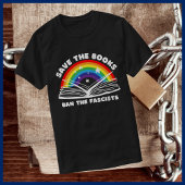 Save the Books - Verbied de fascisten tegen censuu T-shirt