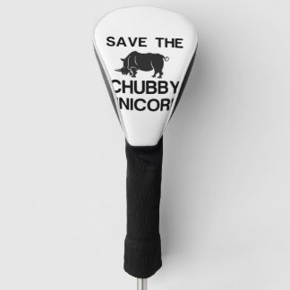 SAVE THE CHUBBY UNICORN RHINO GOLFHEADCOVER