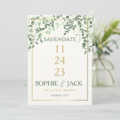 Save the date (Staand voorkant)