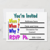 Save the date (Achterkant)