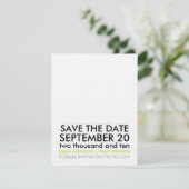 Save the Date (Staand voorkant)