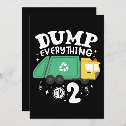 Save The Date 04.Camion-poubelle pour un ventilateur de camion-p (Devant / Derrière)