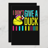 Save The Date 04.Rubber duck for a Duck Lovers (Devant / Derrière)