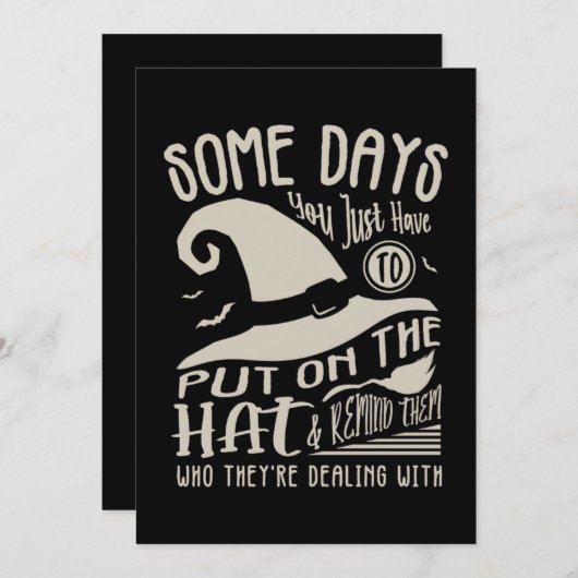 Save The Date 07.Halloween Funny (Devant / Derrière)