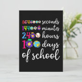 Save The Date 100 Jours D'École 2400 Heures 144000 Minutes (2).P (Debout devant)